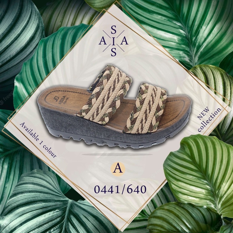 Promo Buy 1 Get 1 Sandal wedges 5 cm.NEW COLLECTION SENDAL WANITA IMPORT SENDAL TURKI ORIGINAL SENDA