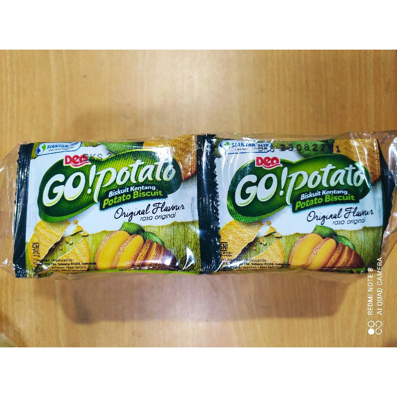 

1 pak biskuit go patato kentang original 20s