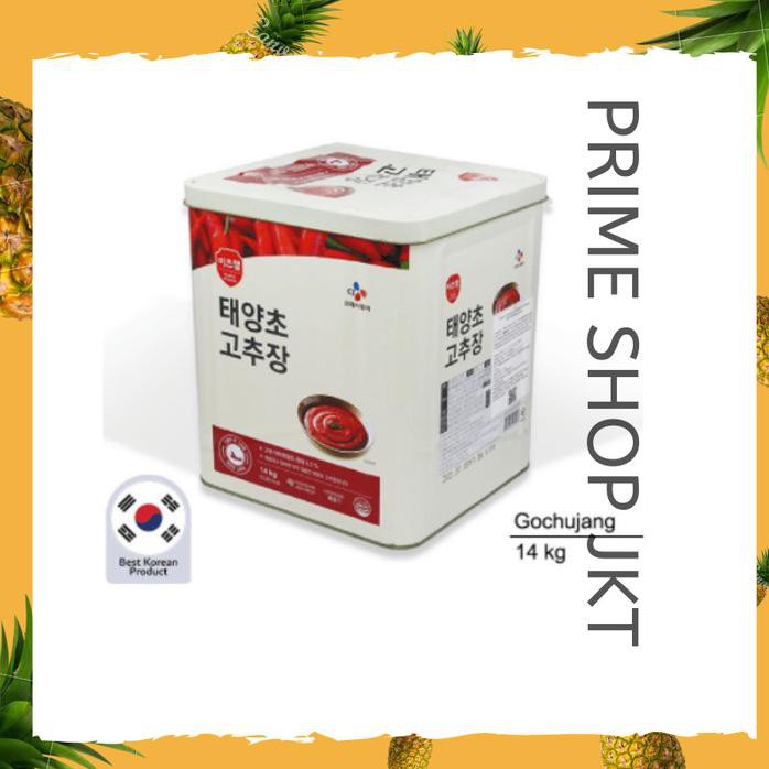 

CJ GOCHUJANG 14KG KOREA - CHEILJEDANG PASTA CABE SAMBAL KOREA 14KG