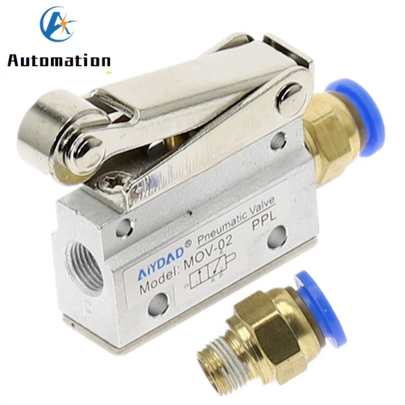 MOV-02 Roller Limit Switch Pneumatic DIY Valve Senapan Angin