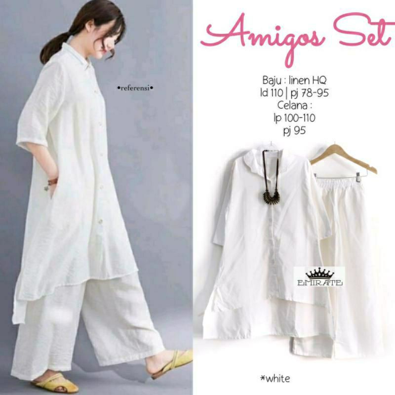 Setelan Wanita Terkini Amigos Set by Fashion Hijab Solo