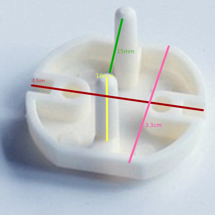 Safety Socket Plug / Alat Penutup Lubang Colokan Listrik / Alat Penutup Stop Kontak