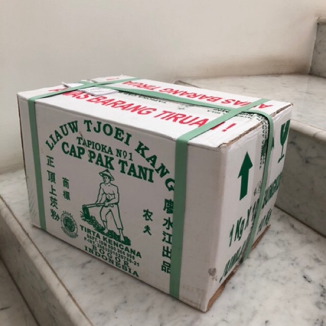 

PALEMBANG ONLY, SELALU READY - TEPUNG TAPIOKA SAGU CAP PAK TANI Liauw Tjoei Kang 1kg (Kirim GOSEND )