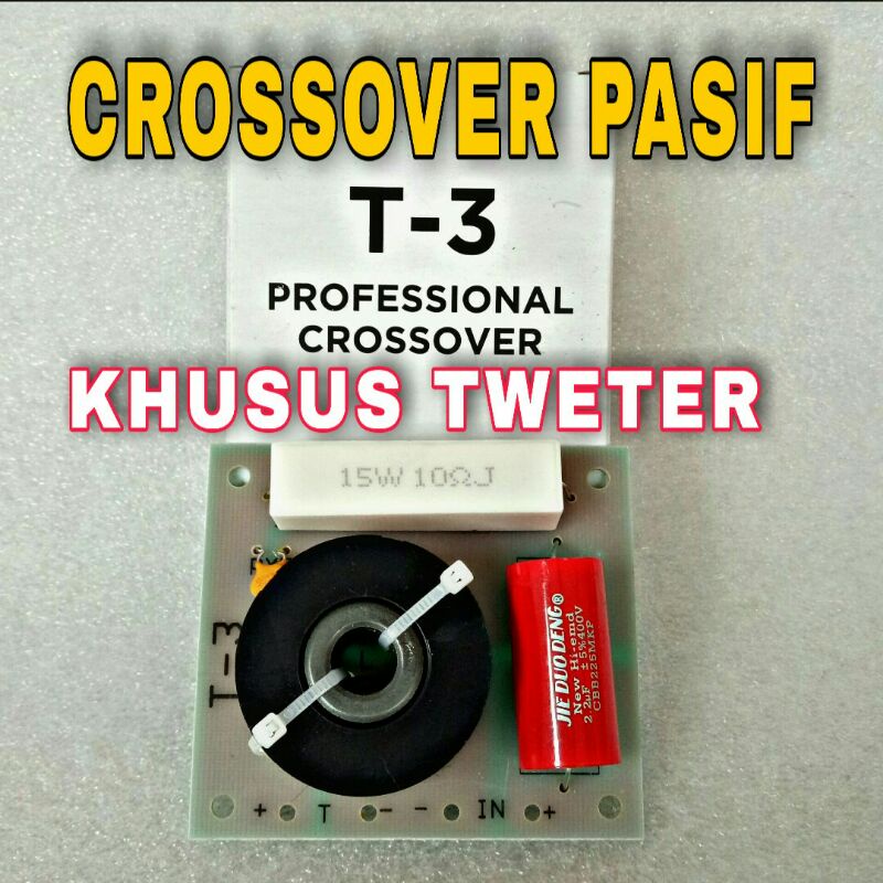 Crosover pasif tweter T3 crosover khusus tweter crosover tweter