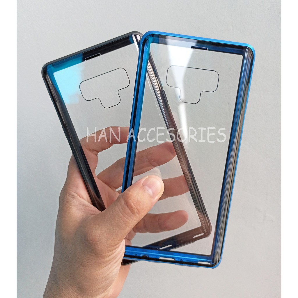 Samsung Galaxy Note 10/Note 10 PRO Case Magnetic 360 FULL GLASS Depan dan Belakang