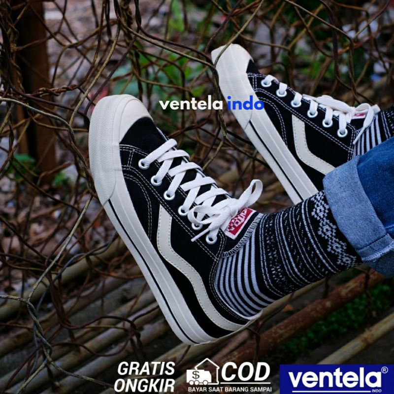 Ventela Public Low Black Natural Original