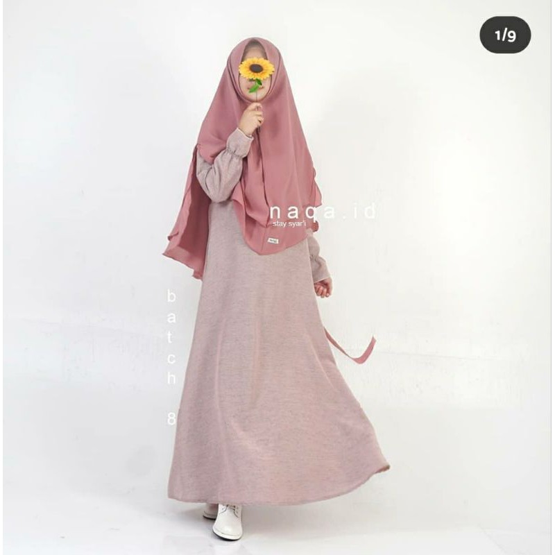 PRELOVED Naqa batch8 dusty pink