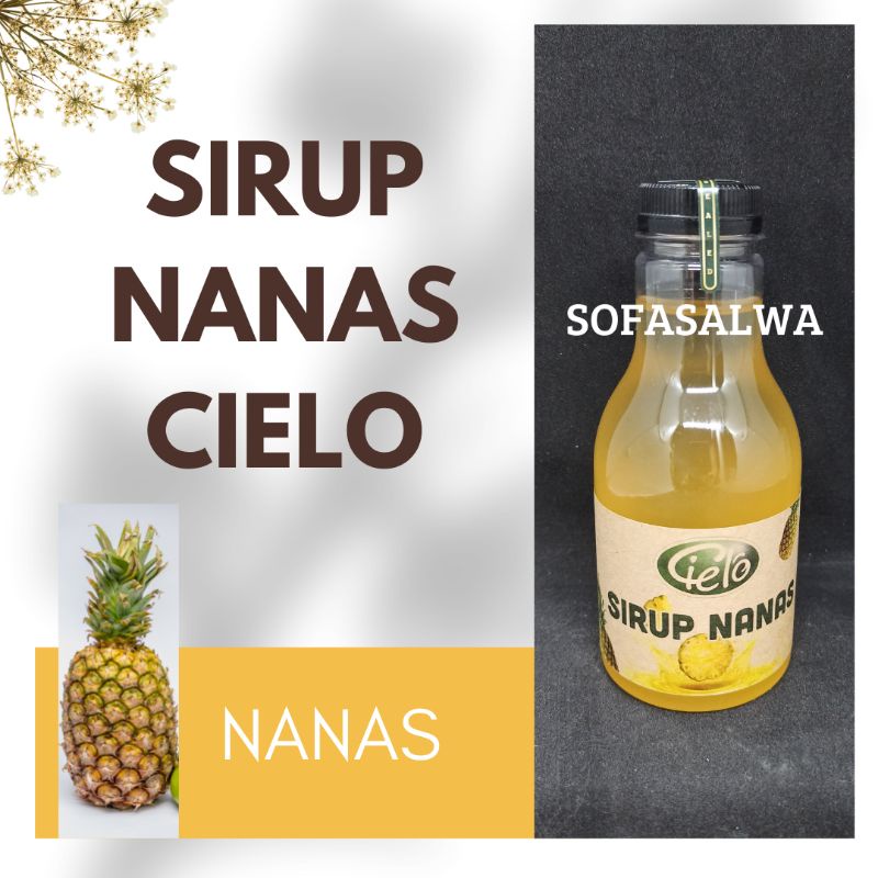 

Sirup Nanas Cielo 250ml