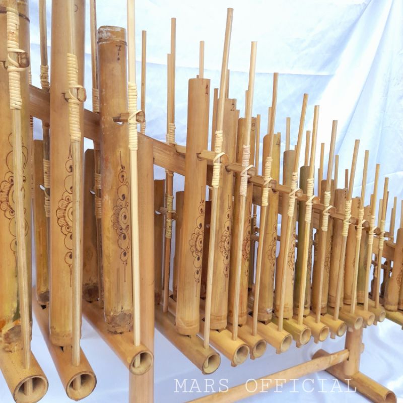 Angklung 18 Nada / Angklung Bambu 18 Nada