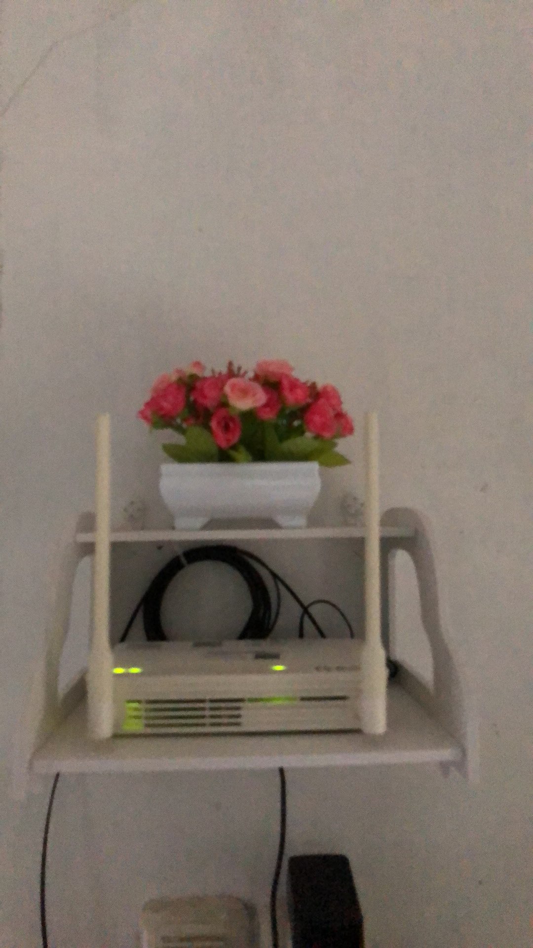 Rak Dinding Desktop Storage Rak Dinding Rak Vintage Wifi