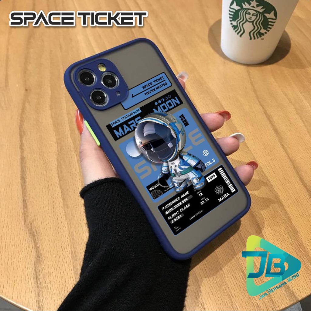 SOFTCASE DOVE SPACE TICKET OPPO VIVO SAMSUNG XIAOMI REALME IPHONE ALL TYPE JB5574