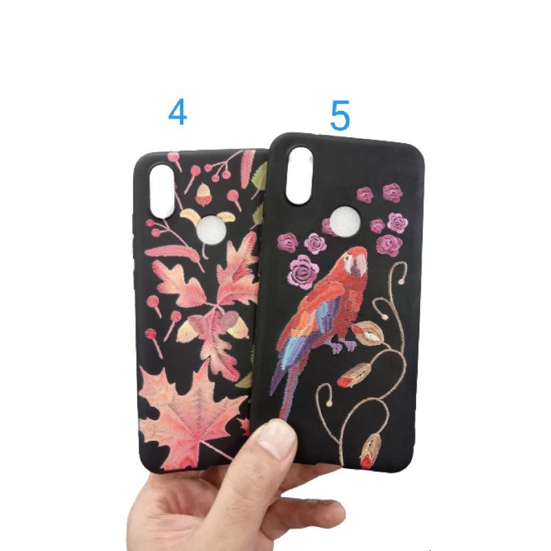 Case bordir 3D timbul casing MI A2 / Mi 6x