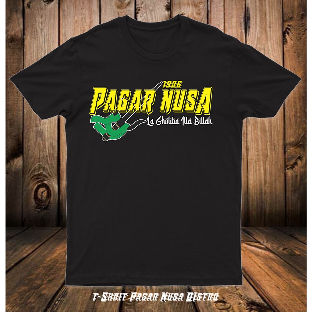 Kaos Pagar Nusa Simpel Distro Trisula - T Shirt Pagar Nusa