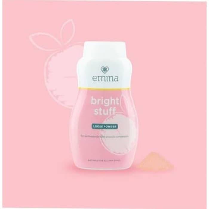 EMINA Bright Stuff Loose Powder 55gr / Bedak Tabur  by AILIN