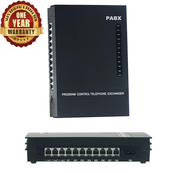 Mini PABX GENEX 308 setara dengan PABX SAHITEL PB308 Murah 