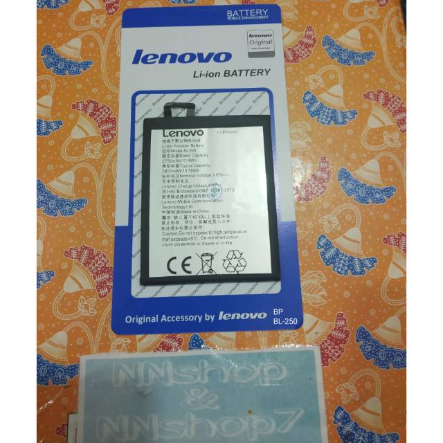 Baterai Lenovo Vibe S1 BL260 BL 260 Battery Lenovo Vibe S1 Lite S1A40 BL250 BL 250