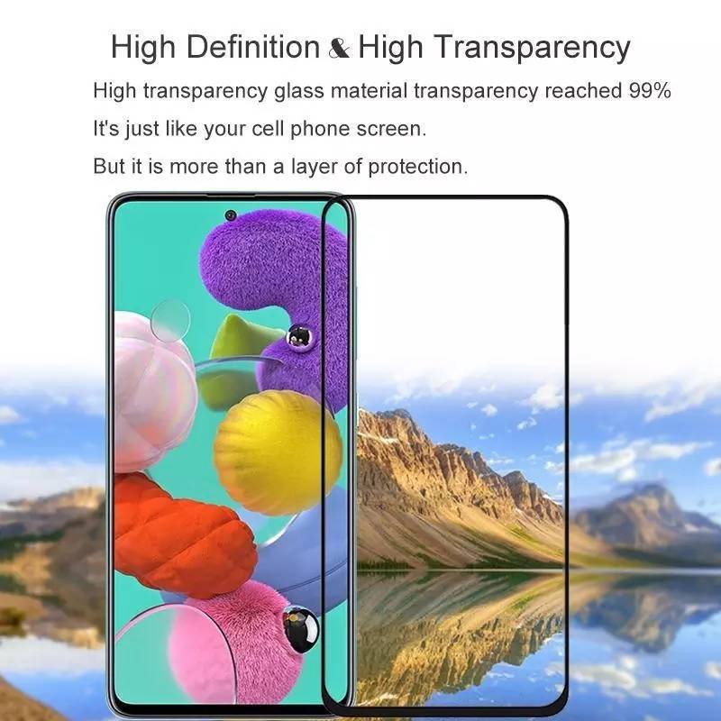 SAMSUNG A01 A10 A11 A20 A30 A50 A02s A10s A20s A30s A50s A21s A31 A42 A51 A71 A7 2018 Note 20 9D Full glass