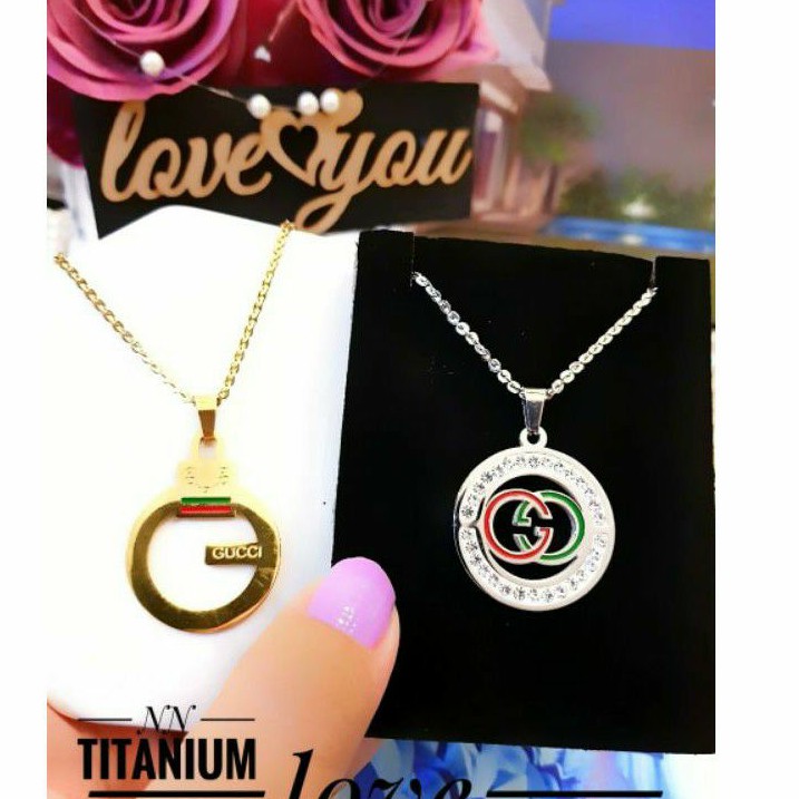 Kalung Titanium Gucci*