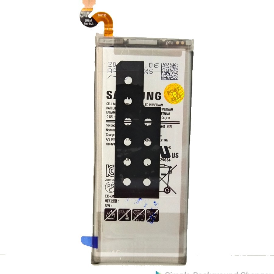 Baterai Samsung Note 8 EB-BN950ABA/ Baterai Galaxy Note 8 Original