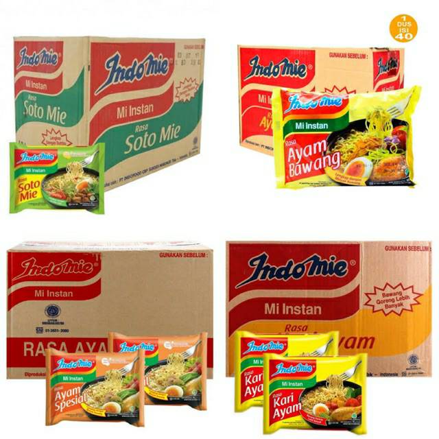 

Indomie Mie instant rasa soto ayam