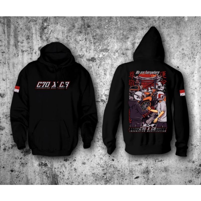 hoodie C70 X CB | jaket C70 | jaket CB