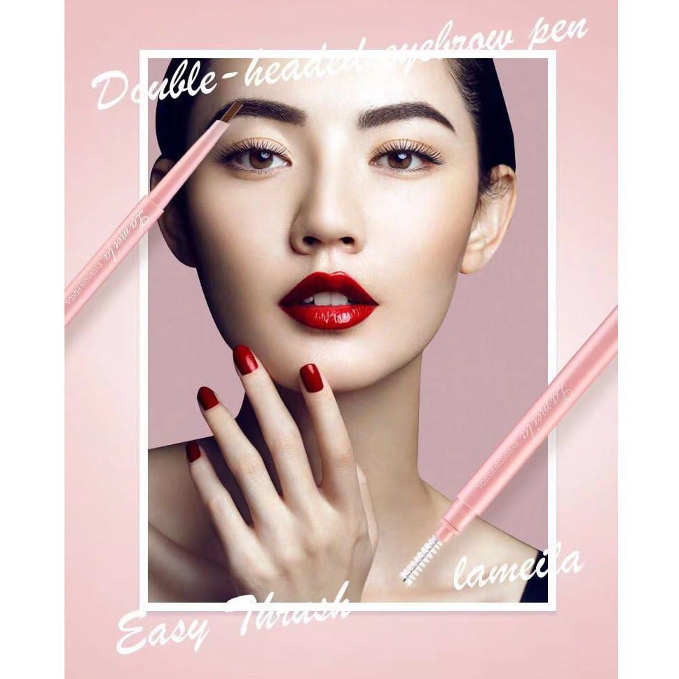 LAMEILA Pensil Alis 7 Warna Double Head Waterproof And Long Lasting LS 2013