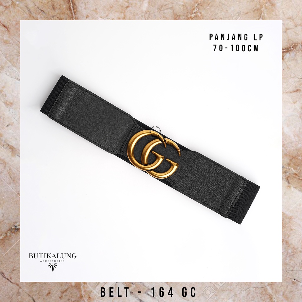 Obi Ikat Pinggang Wanita Women Belt Gesper Sabuk Fashion Tali Pinggang Karet 164