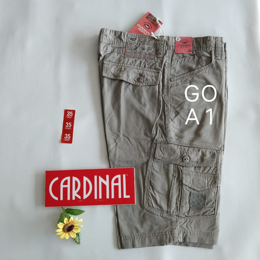 gos  35-KPL CARDINAL KEMPOL CASUAL Celana Pendek Celana Kempol Pria