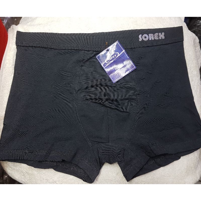 1 kotak isi 3pcs boxer merk sorek (polos)