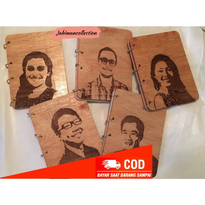

✨ BISA COD ✨ Notebook Unik & Lucu - Photo Custom