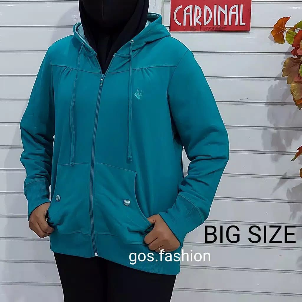 gos JAKET CARDINAL BIG SIZE Sweater Cardinal Girl Bigsize 100% Original Jaket Cewek