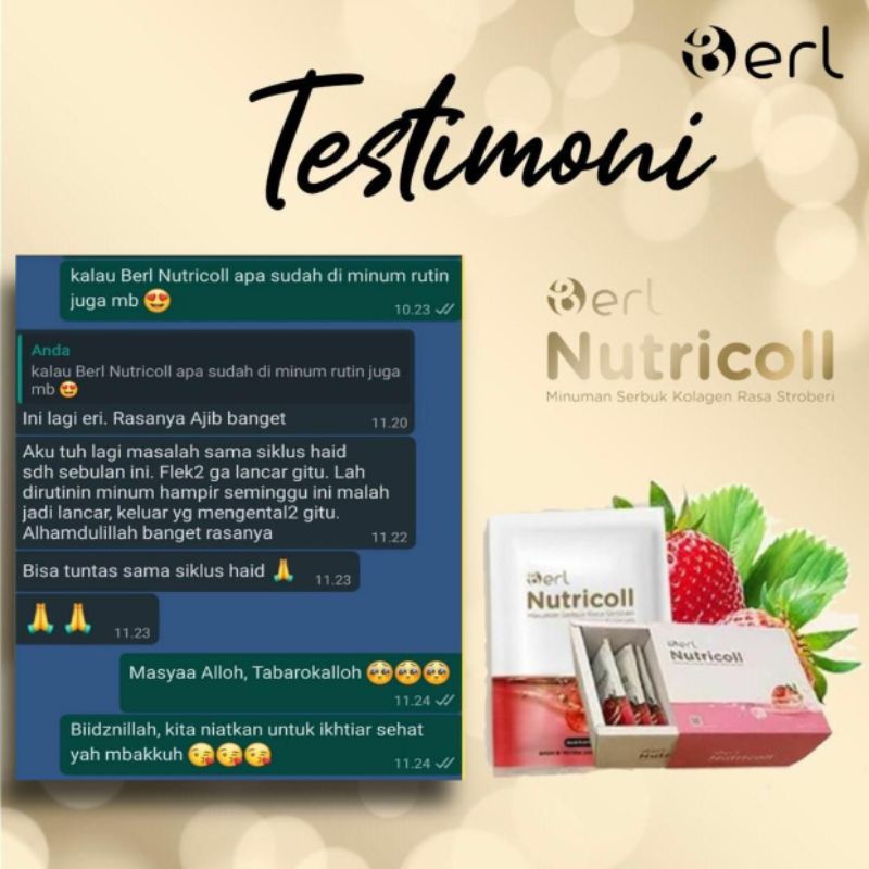 06 nutricoll kolagen drink (minuman kolagen) 100% kolagen asli fish colagen