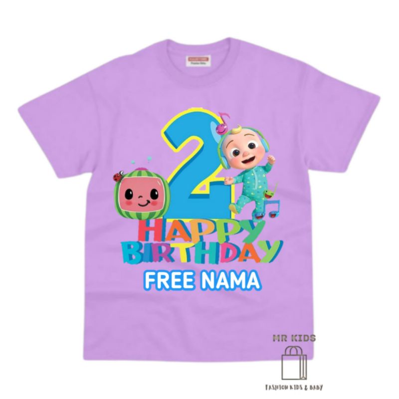 BAJU ANAK KAOS ANAK COCOMELON TERBARU BAHAN PREMIUM