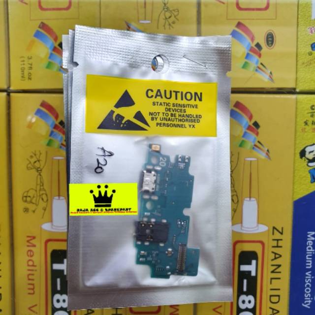 PAPAN KONEKTOR CHARGER SAMSUNG A20 PCB BOARD