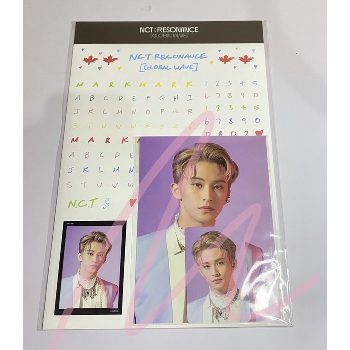 Scrapbook Deco Sticker set Mark (SEALED)