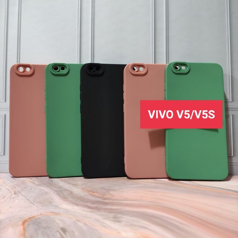 Soft case/slikon/kondom terbaru macaron pro camera/kamera type Hp Vivo V5/V5S/Y67