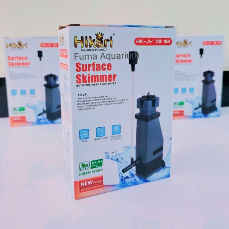 SURFACE SKIMMER HIKARI HK-JY02 SK SKIMMER AQUARIUM AQUASCAPE MINI FILTER