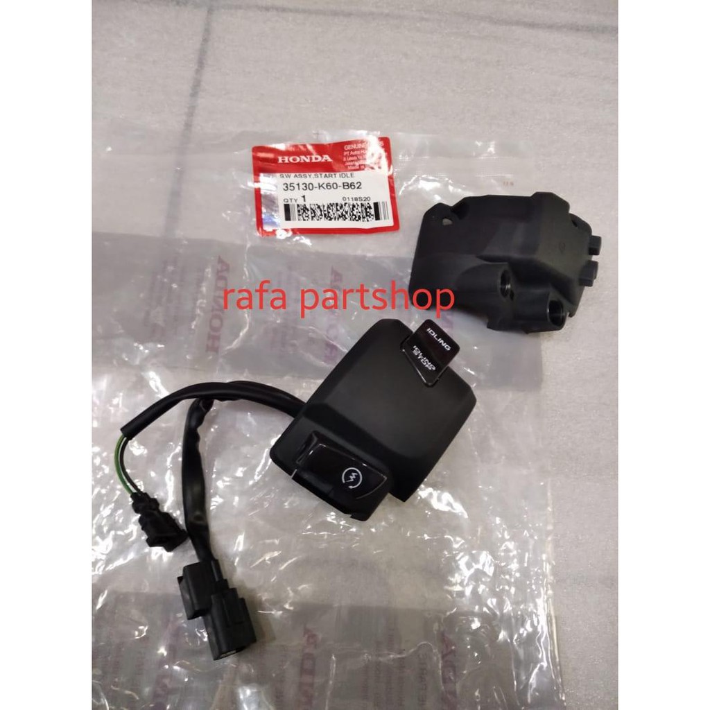 SW ASSY START IDLE SAKLAR STATER KANAN VARIO 125 ESP CBS ISS 2019 35130K60B62 ORI AHM