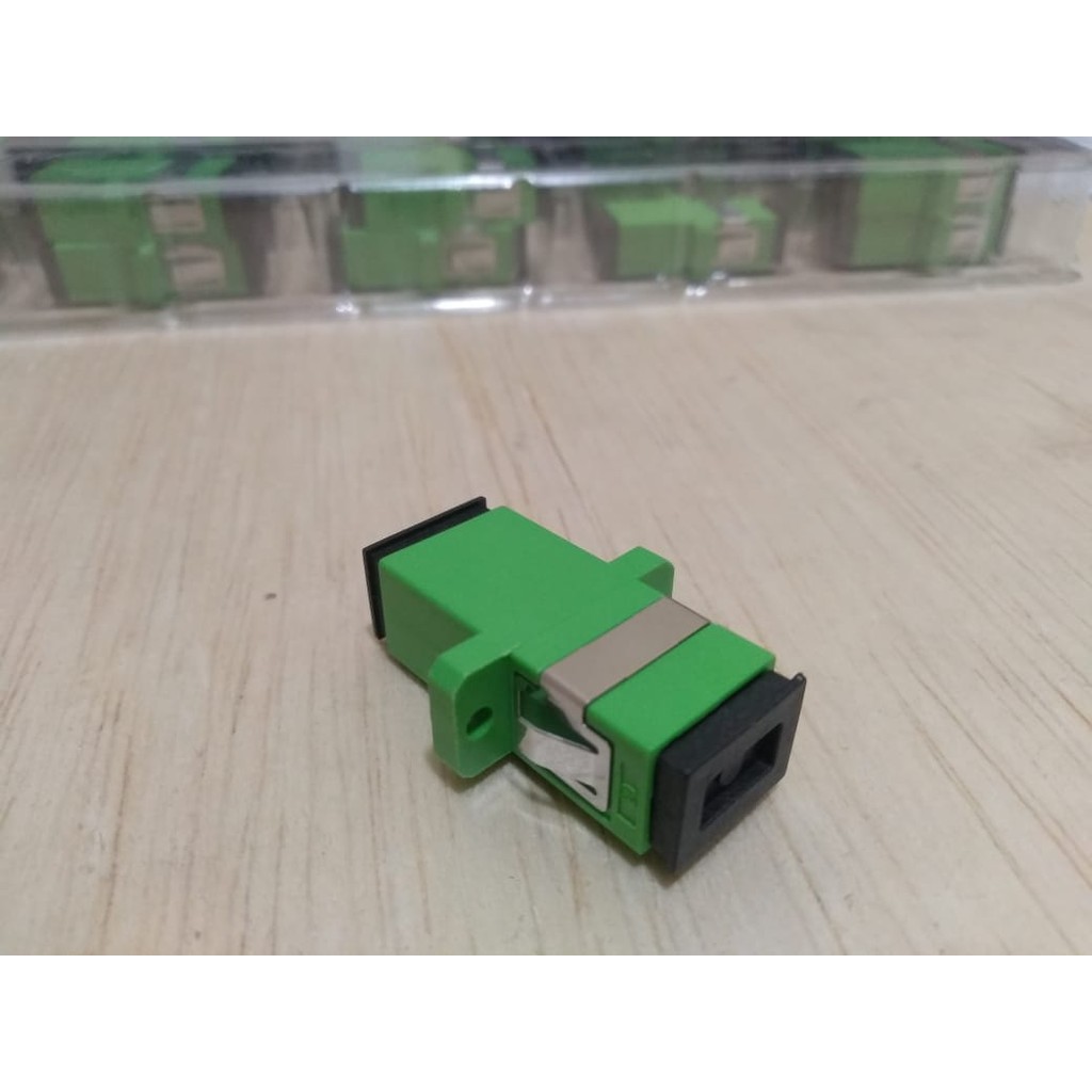 Adapter SC APC Barel penyambung konektor SC/APC fiber optik