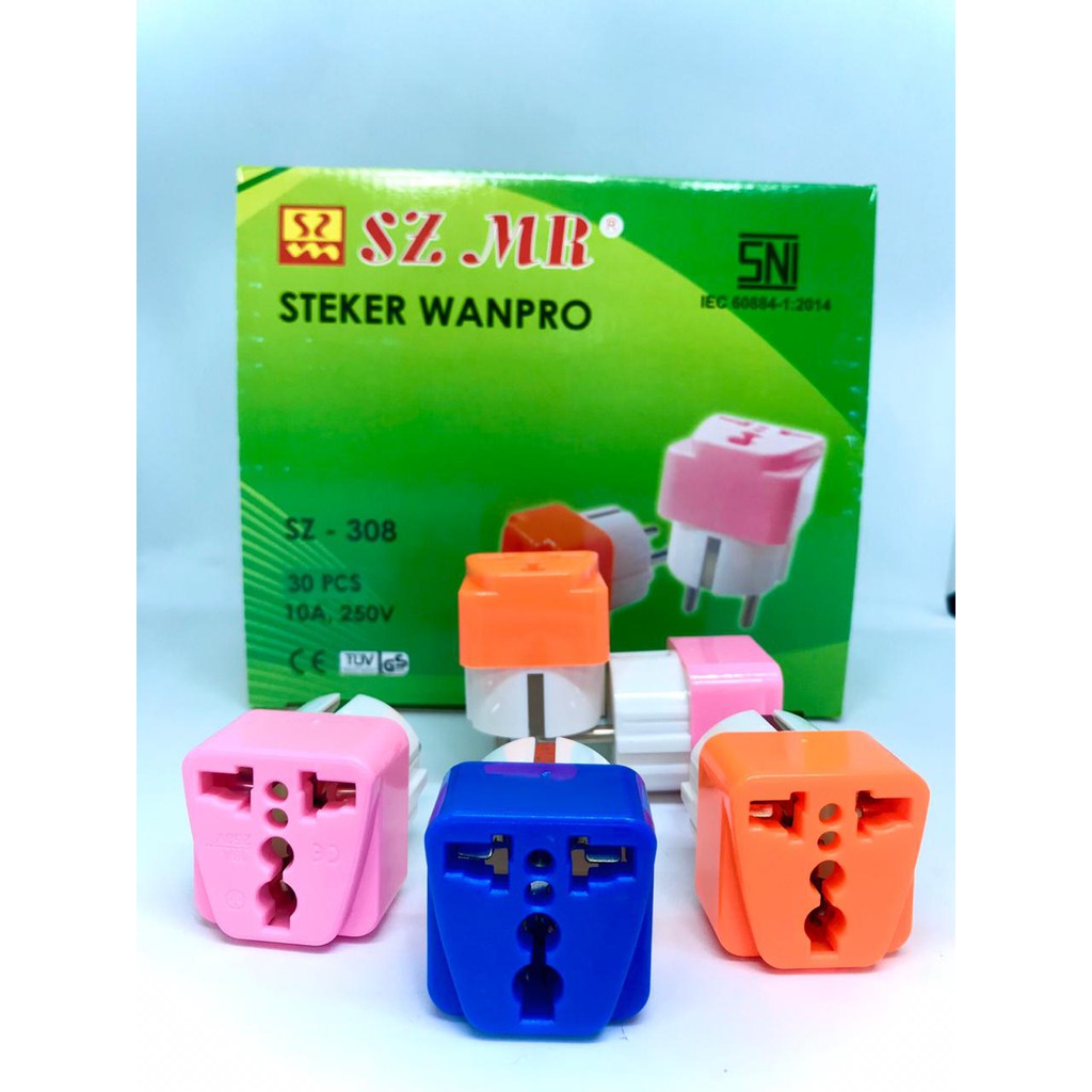 STEKER SZ WANPRO 308 WARNA WARNI HARGA PER 1 PCS