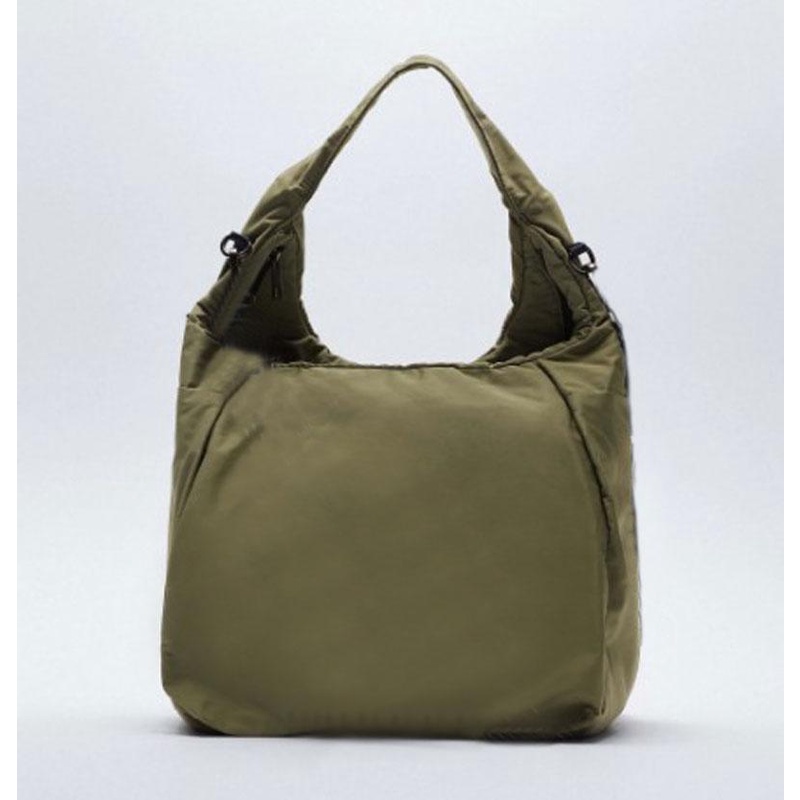 ZARA Slogan Tas Shoulder Bag Nylon
