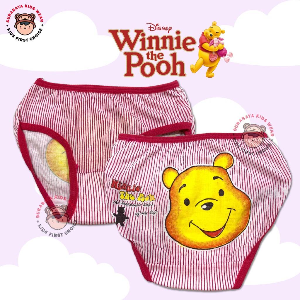 Celana Dalam Anak Perempuan Motif Kartun Warna