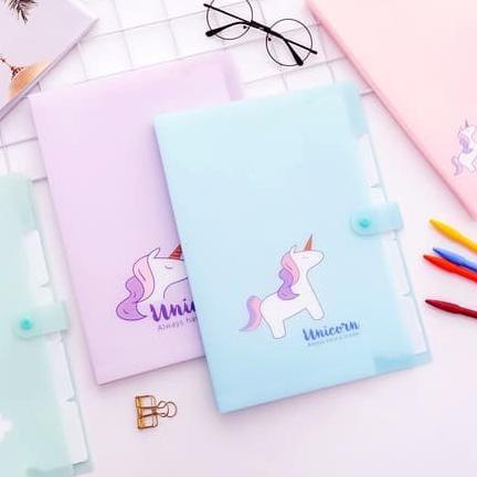 

MAP FOLDER UNICORN A4 5 LAYER/SLOT TEMPAT KERTAS DOKUMEN - HIJAU