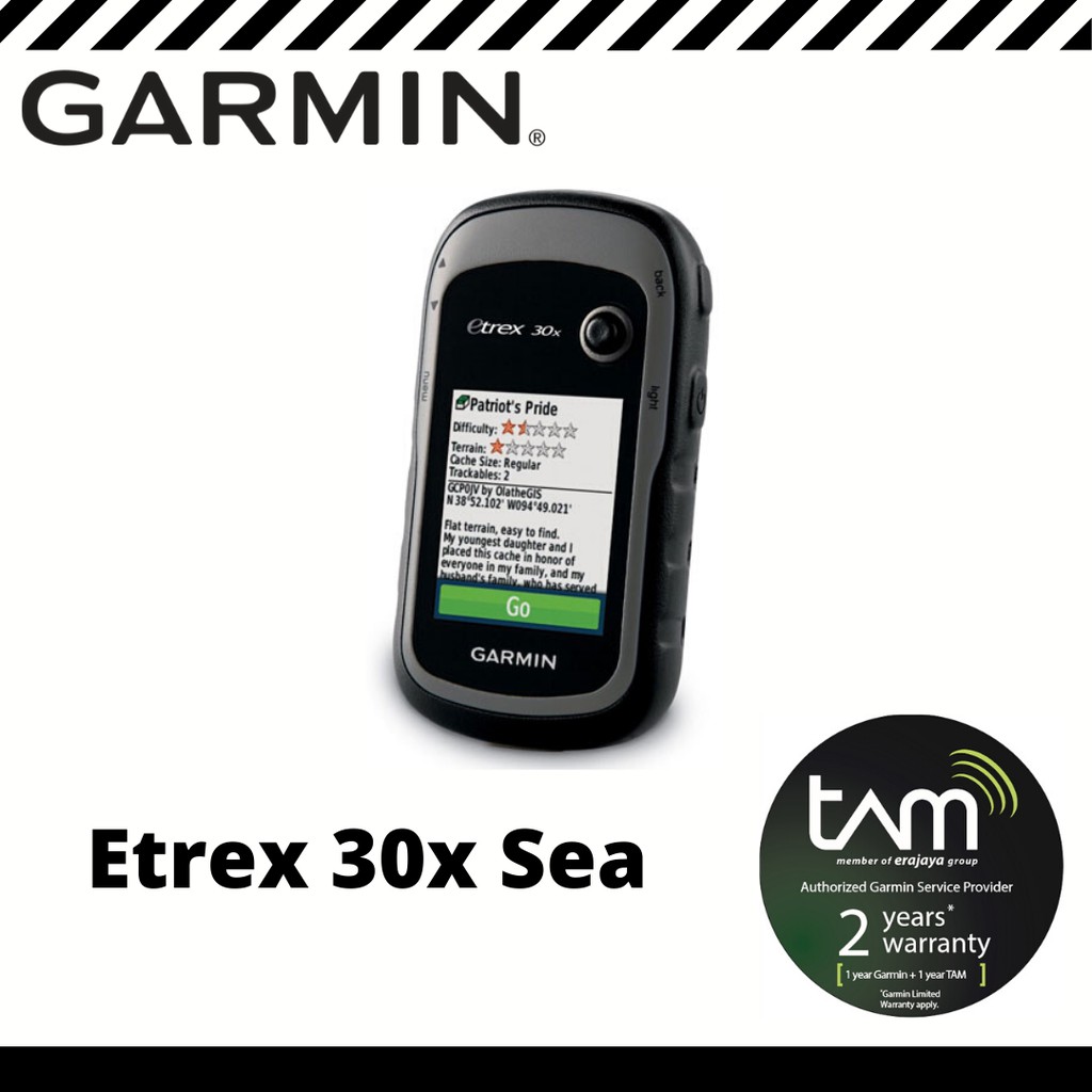 GARMIN ETREX 30X ORIGINAL GARANSI TAM 1 TAHUN