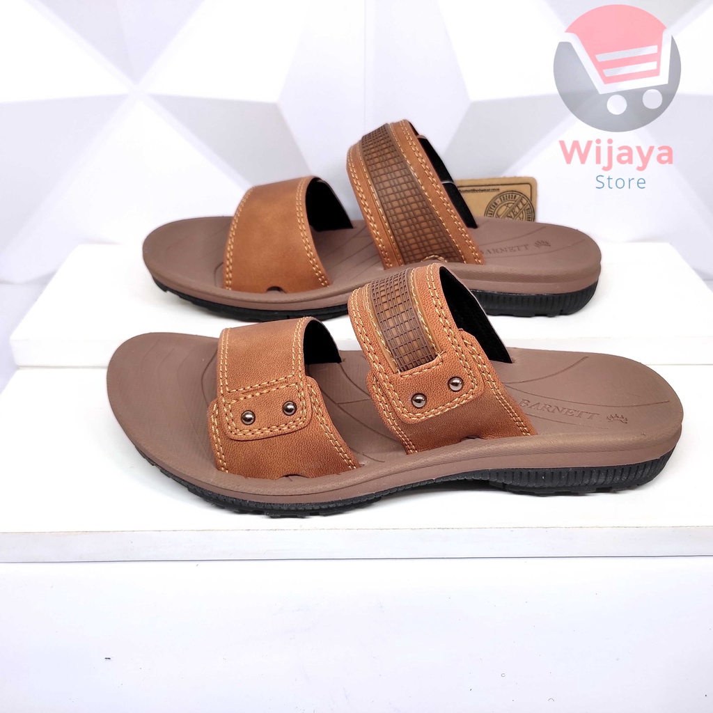 Sandal Slop Pria Barnett Sendal Selop Kasual Cowok Laki-Laki Desain Trendy dan Berkualitas HIKING DALLAS TEVA PRO