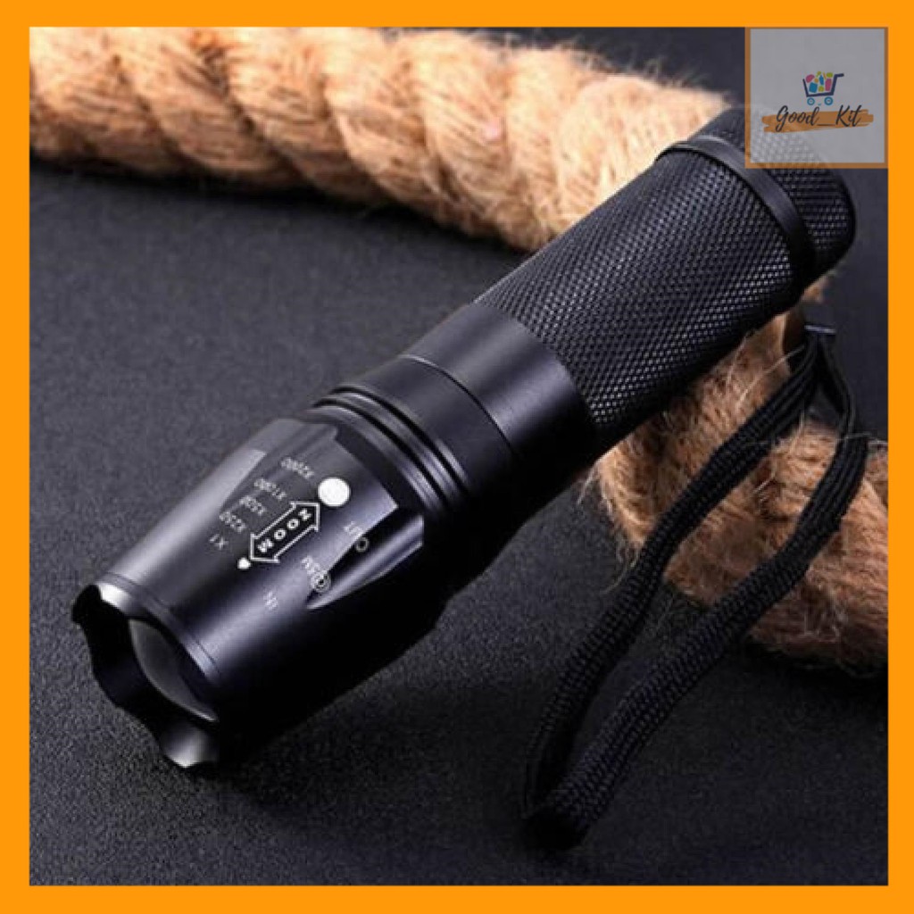 Senter LED Merk Taffled tactical tail T6 26650 5000 Lumens  - E97