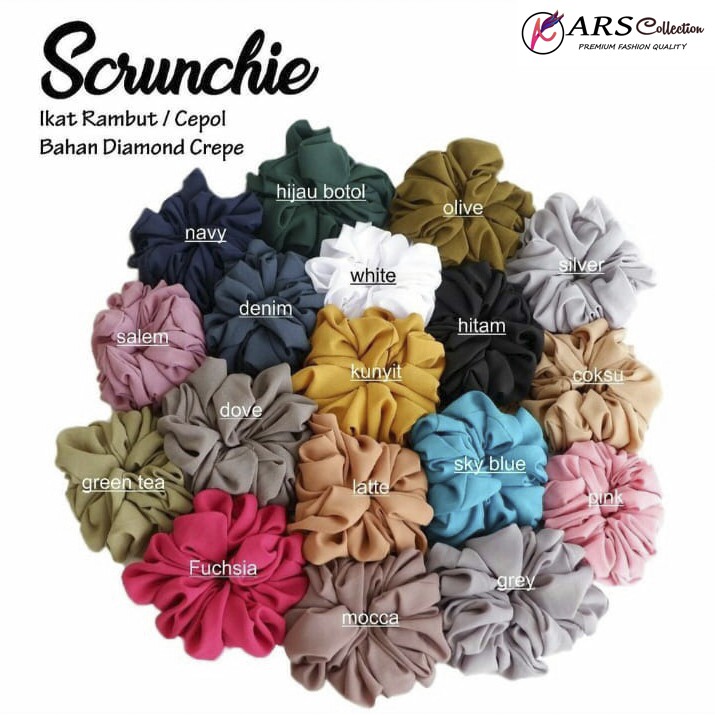 Scrunchie Cepol Murah by A.R.S Collection