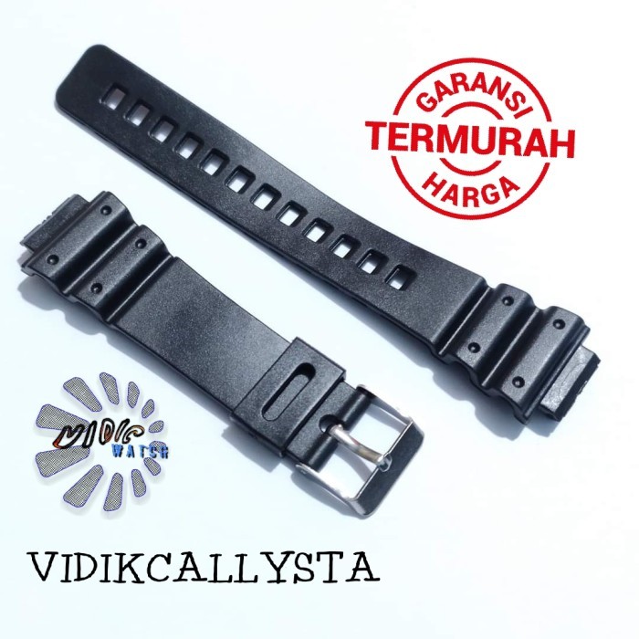 Strap tali jam tangan Skmei 1304 SKMEI 1304 Hitam tali skmei V2