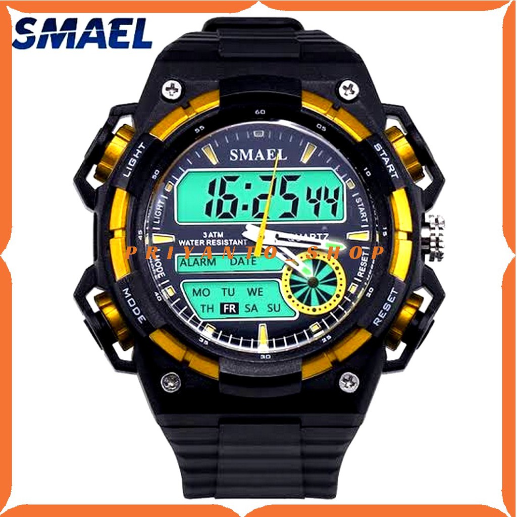Tali Strap Jam Tangan Smael 1438 SMAEL 1438B Original Oem