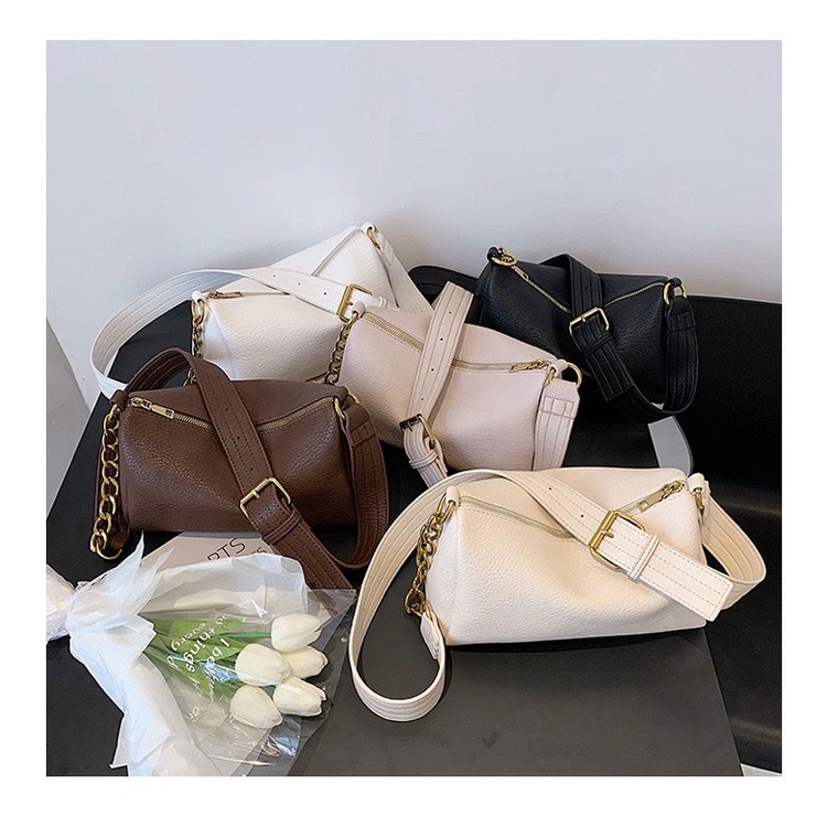 BJ15649 - BEIGE/BLACK/COFFEE/KHAKI/WHITE - TAS WANITA SLEMPANG JINJING TOTEBAG HANDBAG FASHION IMPORT MODIS ELEGAN TERMURAH TERLARIS TERBARU BAGSTORE JAKARTA TAS BATAM ELJ5649 LT1965 BQ3314 CR7764